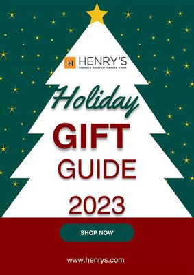Henry's catalogue | Holiday Gift Guide 2023 | 2023-11-08 - 2023-12-08