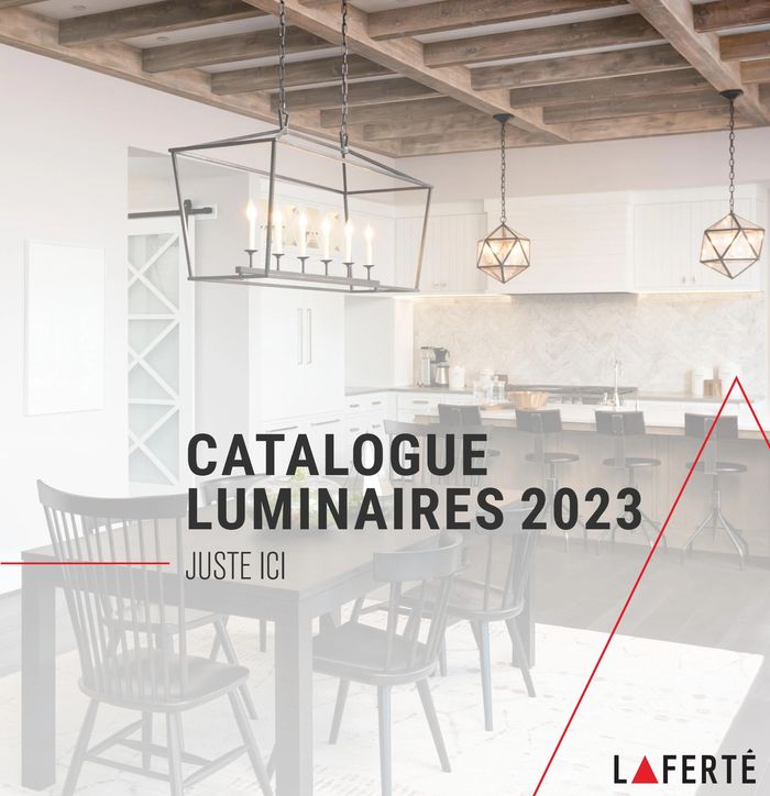 Laferté catalogue | Catalogue Luminaires 2023 | 2023-11-10 - 2023-12-31