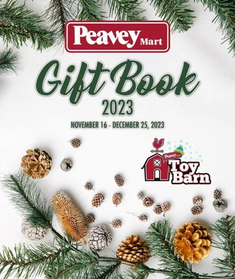 Peavey Mart catalogue in Winnipeg | Gift Book 2023 | 2023-11-16 - 2023-12-25