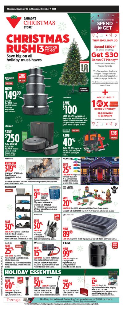 Garden & DIY offers in Vancouver | Canadian Tire weekly flyer in Canadian Tire | 2023-11-30 - 2023-12-07