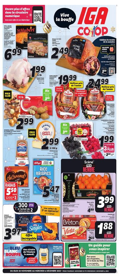 Grocery offers in Montreal | New Brunswick in IGA | 2023-11-30 - 2023-12-06