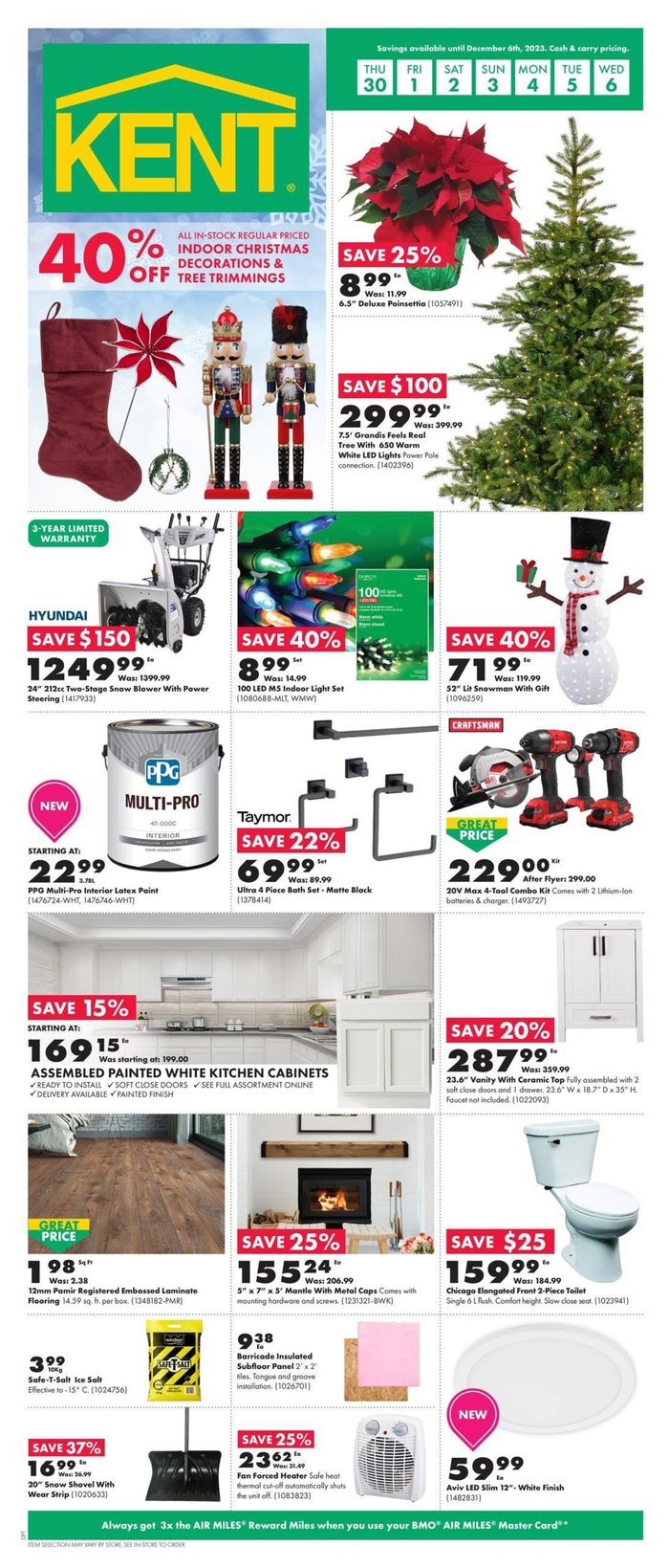 Kent catalogue in Fredericton | Kent weeky flyer | 2023-11-30 - 2023-12-06