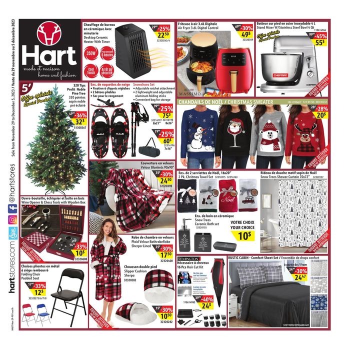 Hart catalogue in Montreal | Flyer | 2023-11-30 - 2023-12-05