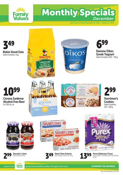 Family Foods catalogue in Edmonton | Family Foods monthly flyer | 2023-11-30 - 2024-01-03