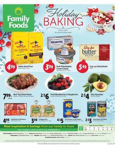 Family Foods catalogue | Family Foods weekly flyer | 2023-11-30 - 2023-12-06