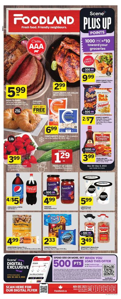 Foodland catalogue | Weekly Flyer | 2023-11-30 - 2023-12-06