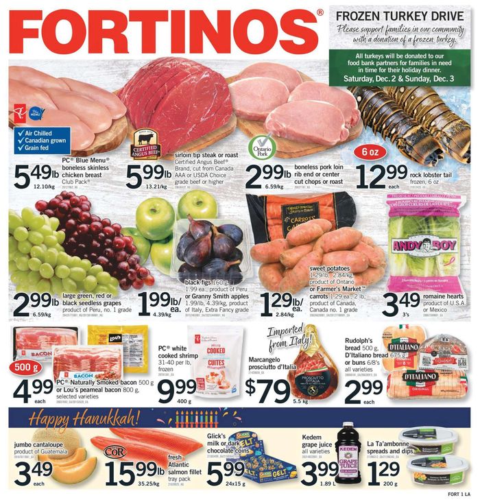 Fortinos catalogue in Hamilton | Fortinos weekly flyer | 2023-11-30 - 2023-12-06