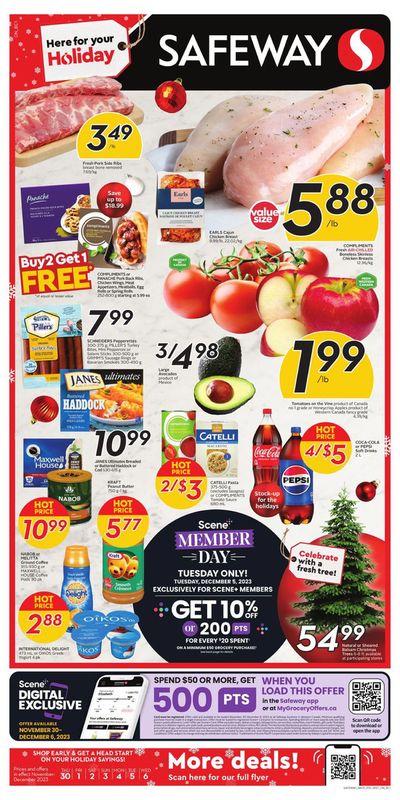 Grocery offers in Quesnel | Weekly Flyer in Safeway | 2023-12-01 - 2023-12-06