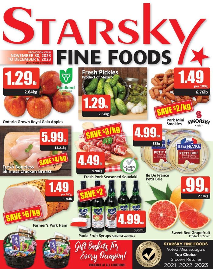 Starsky catalogue | Starsky weekly flyer | 2023-11-30 - 2023-12-06