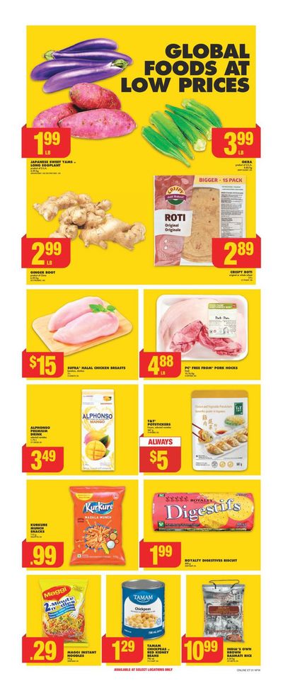 No Frills catalogue | Global Foods Flyer | 2023-12-01 - 2023-12-06