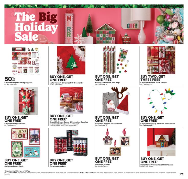 Michaels catalogue | 12/1 Weekly Ad Canada | 2023-12-01 - 2023-12-07