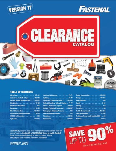 Garden & DIY offers in Vancouver | Fastenal Winter Clearance Catalog in Fastenal | 2023-12-04 - 2023-12-31