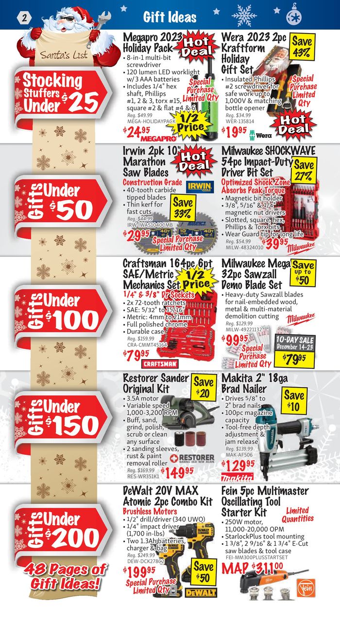 KMS Tools catalogue | KMS Tools December 2023 Christmas Sale | 2023-12-04 - 2023-12-31