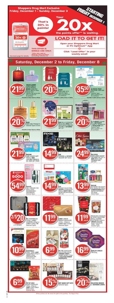 Shoppers Drug Mart catalogue | Shoppers Drug Mart Weekly ad | 2023-12-04 - 2023-12-08