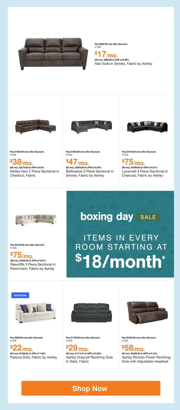 Ashley Furniture catalogue | Weekly Flyer | 2023-12-04 - 2023-12-11