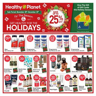 Healthy Planet catalogue | Get Healthy For The Holidays | 2023-12-04 - 2023-12-20