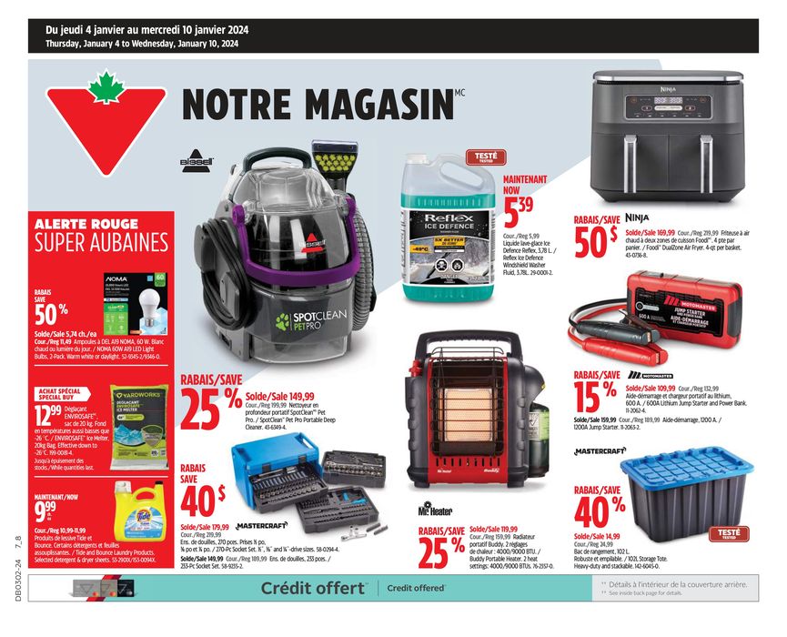 Canadian Tire Joliette 1475, boul. Firestone Flyers & Phone numbers Tiendeo