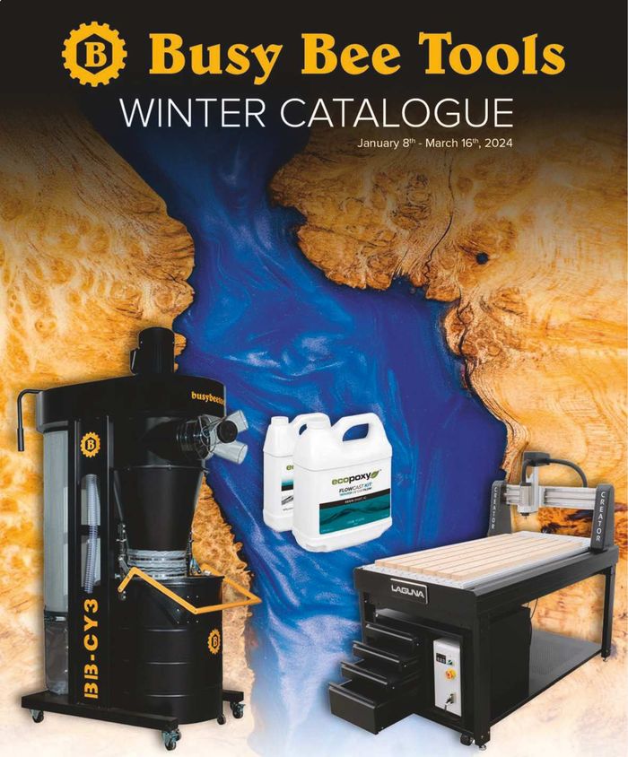 Busy Bee Tools catalogue in Vancouver | Winter Deals Flyer | 2024-01-09 - 2024-03-16