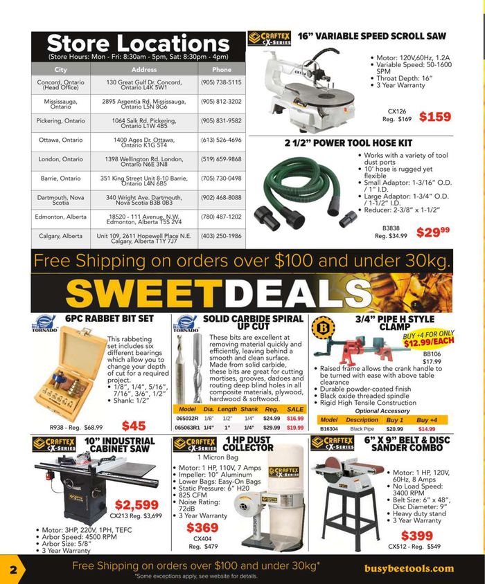 Busy Bee Tools catalogue | Winter Deals Flyer | 2024-01-09 - 2024-03-16
