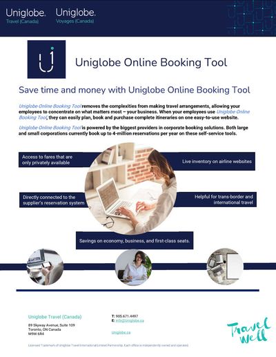Travel offers in Edmonton | Online Booking Tool in Uniglobe | 2024-01-15 - 2024-12-31
