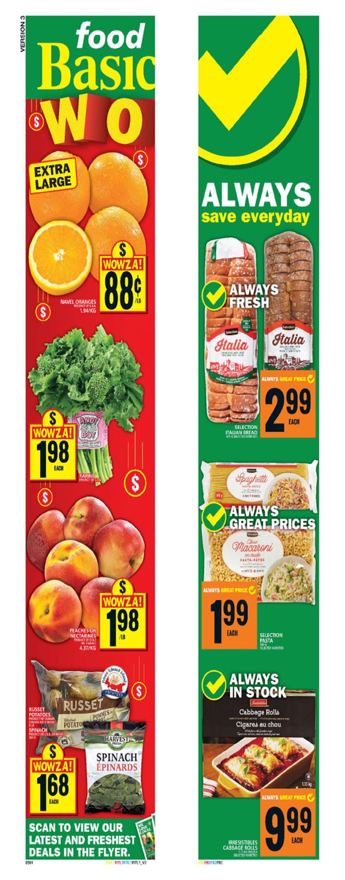 Food Basics Vaughan 9600 Islington Avenue Flyers & Opening hours