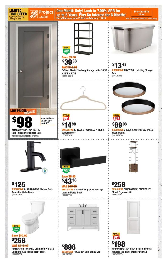 Home Depot Niagara Falls 7190 Morrison Street Flyers & Phone