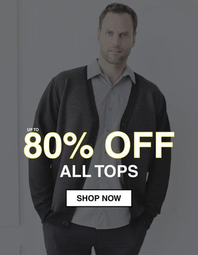 Clothing, Shoes & Accessories offers in Hamilton | Up To 80% Off All Tops in International Clothiers | 2024-01-30 - 2024-02-29