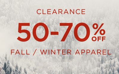 Clothing, Shoes & Accessories offers in Edmonton | Clearance 50-70% Off in Tip Top Tailors | 2024-01-30 - 2024-02-29