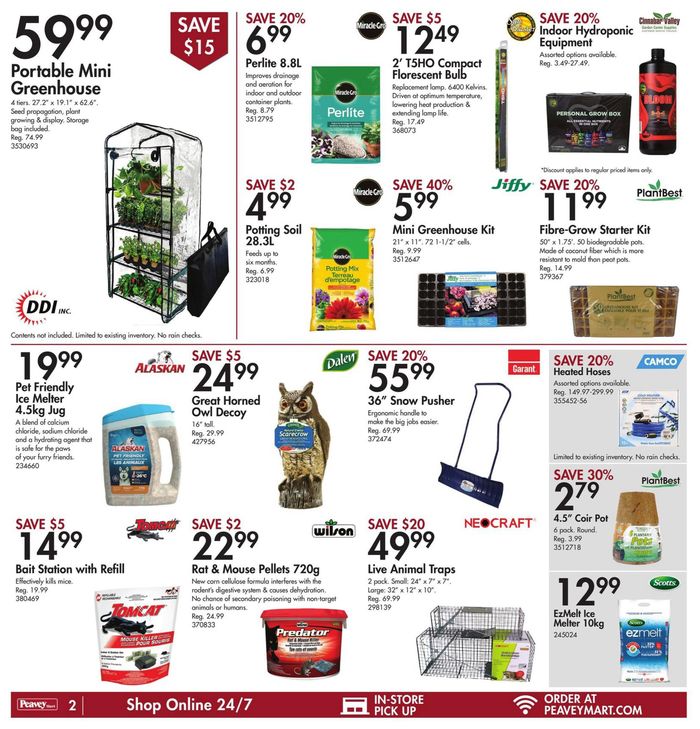 Peavey Mart catalogue in St. Catharines | Family Day Flyer | 2024-02-15 - 2024-02-22