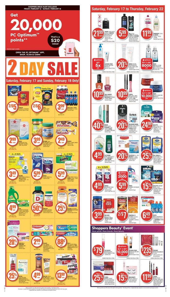 Shoppers Drug Mart catalogue in Clarenville | Shoppers Drug Mart Weekly Flyer | 2024-02-17 - 2024-02-22