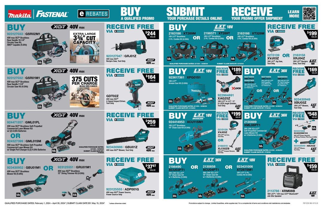 Fastenal catalogue | Fastenal Buy Submit Receive | 2024-02-16 - 2024-04-30