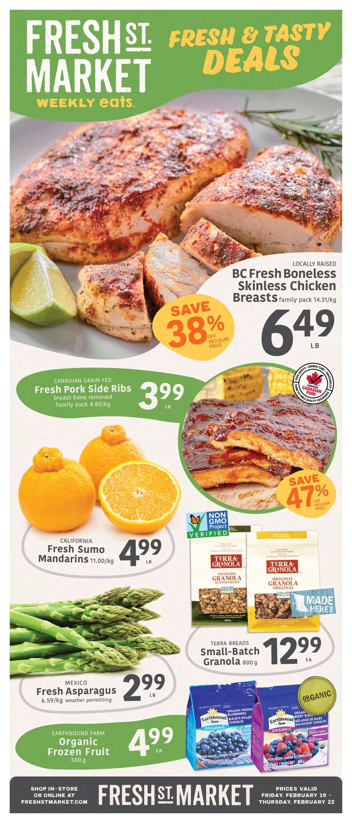 Fresh St Market catalogue | Fresh & Tasty Deals | 2024-02-16 - 2024-02-22