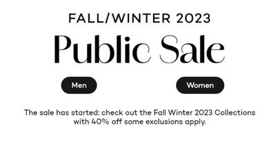 Luxury Brands offers in Edmonton | Fall Winter Collection in Armani | 2024-02-16 - 2024-04-30