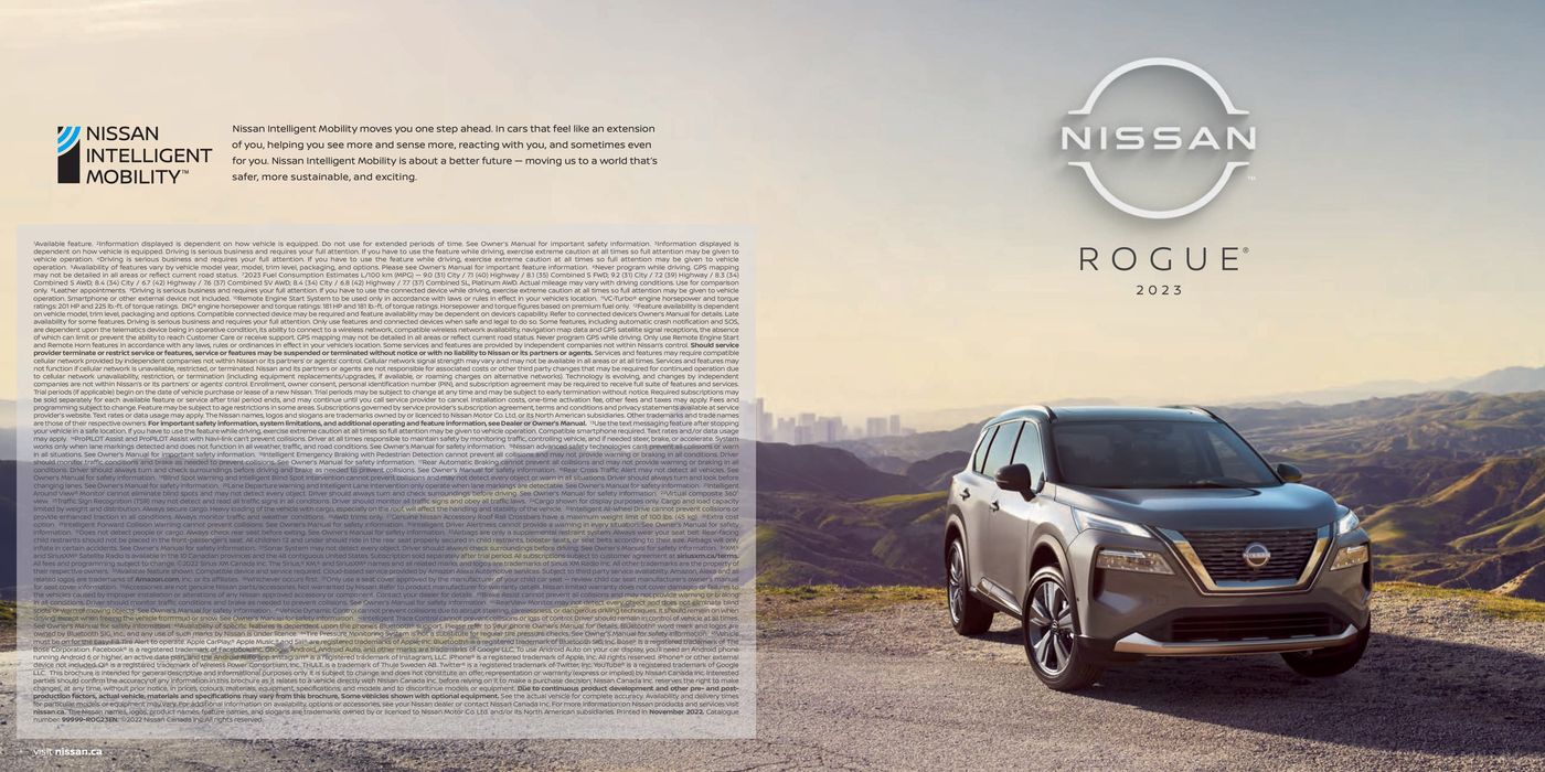 Nissan catalogue | Nissan Rogue | 2024-02-19 - 2025-02-19