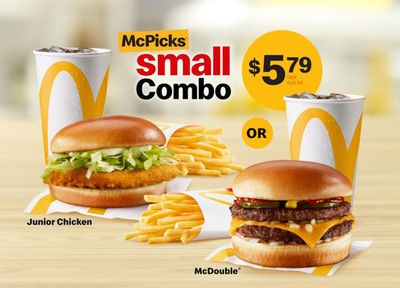 Restaurants offers in Ottawa | Small Combo in McDonald's | 2024-02-19 - 2024-03-19