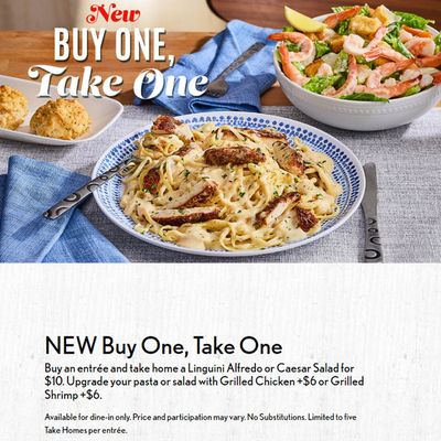 Restaurants offers in Mississauga | Buy One Take One in Red Lobster | 2024-02-19 - 2024-03-19