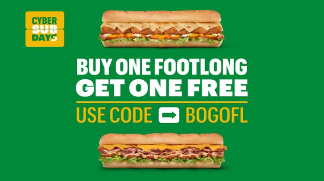 Subway catalogue | Buy 1 Footlong Get 1 Free | 2024-02-19 - 2024-03-19