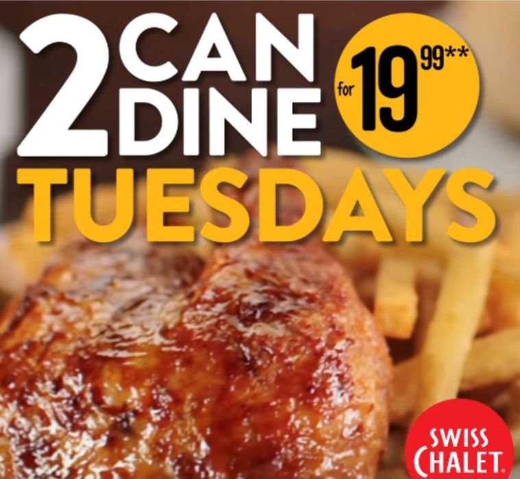 Swiss Chalet catalogue | 2 Can Dine For $19.99 | 2024-02-19 - 2024-03-19