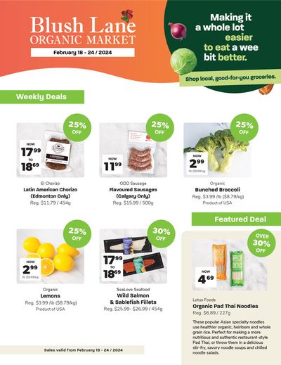Grocery offers in Calgary | Weekly Specials in Blush Lane | 2024-02-20 - 2024-02-24