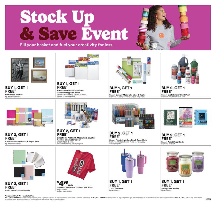 Michaels catalogue in Calgary | Stock Up & Save Event | 2024-02-20 - 2024-02-29