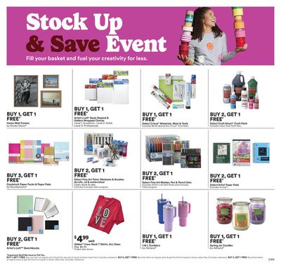 Home & Furniture offers in Calgary | Stock Up & Save Event in Michaels | 2024-02-20 - 2024-02-29