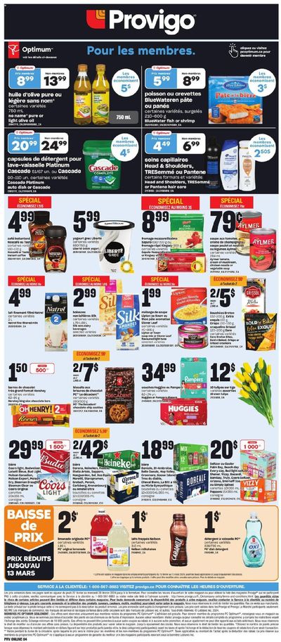 Grocery offers in Gatineau | Provigo weekly flyer in Provigo | 2024-02-22 - 2024-02-28