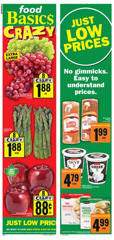 Food Basics catalogue in Sault Ste. Marie | Crazy 8 Sale | 2024-02-22 - 2024-02-28