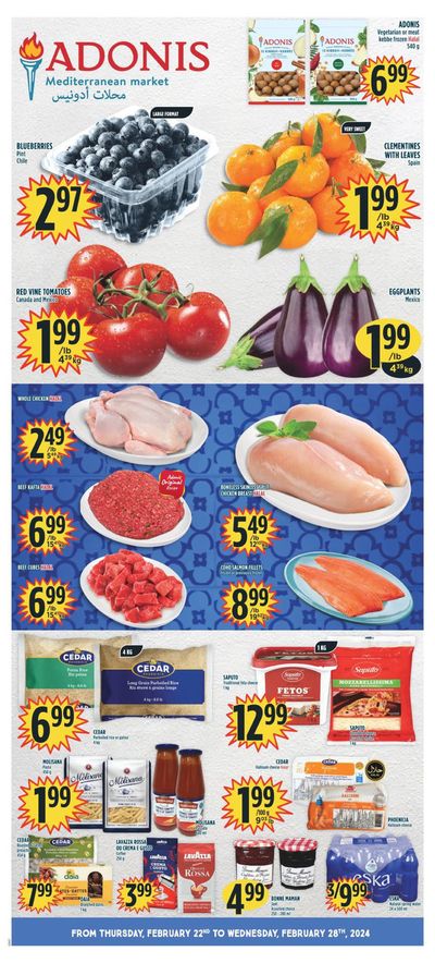 Grocery offers in Gatineau | Marché Adonis Weekly Flyer in Marché Adonis | 2024-02-22 - 2024-02-28