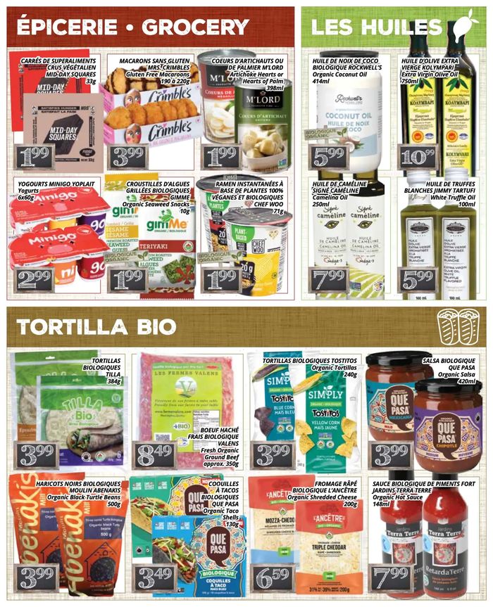 Supermarché PA catalogue | Aliments naturels et biologiques | 2024-02-21 - 2024-03-03