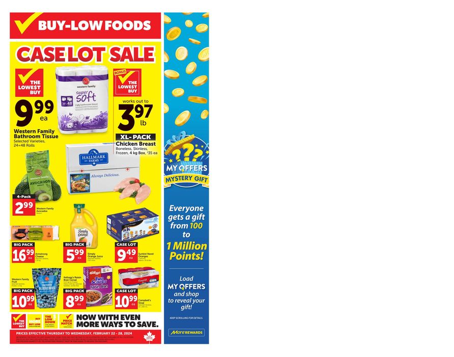 Buy-Low Foods catalogue in Saskatoon | Case Lot Sale | 2024-02-22 - 2024-02-28