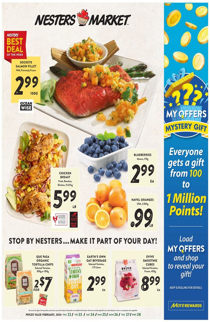 Nesters Market catalogue | Nesters Market Weekly Flyer | 2024-02-22 - 2024-02-28