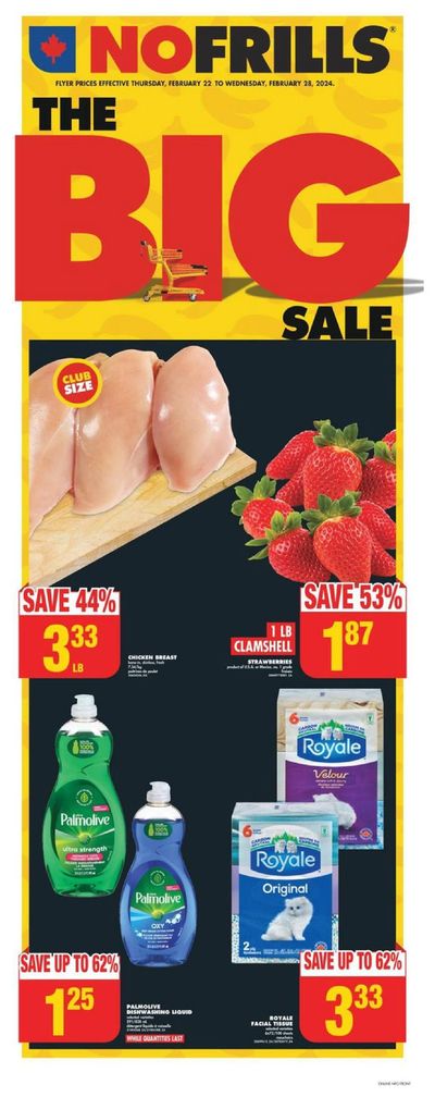 No Frills catalogue in Kenora | The Big Sale | 2024-02-22 - 2024-02-28