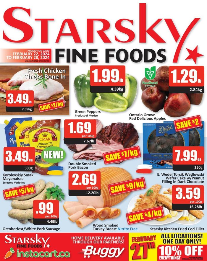 Starsky catalogue in Hamilton | Starsky Fine Foods | 2024-02-22 - 2024-02-28