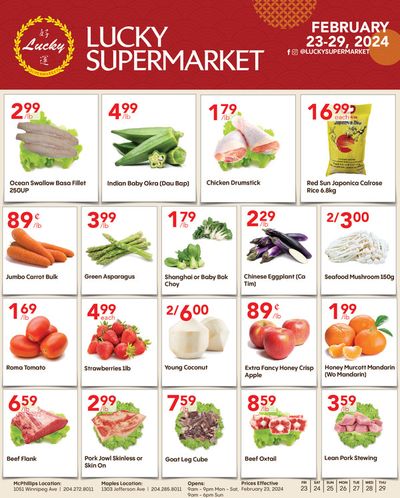 Lucky Supermarket catalogue in Winnipeg | Special Deals | 2024-02-23 - 2024-02-29